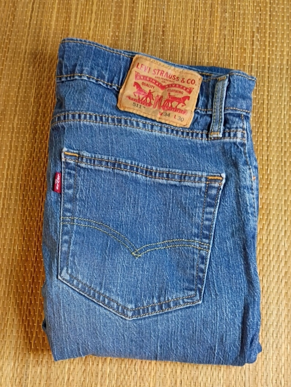 Levi's 511 Slim Fit Blue Jeans